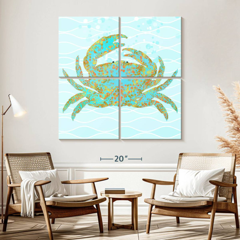 Brampt Kramer Crab, 57" H x 57" W