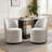 Upholstered Fully Assembled Swivel Dining Chair-535030084