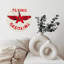 Horloge murale en bois 10 po, mouvement silencieux, à piles (piles AA non incluses), décor artistique, parfait pour les décorations