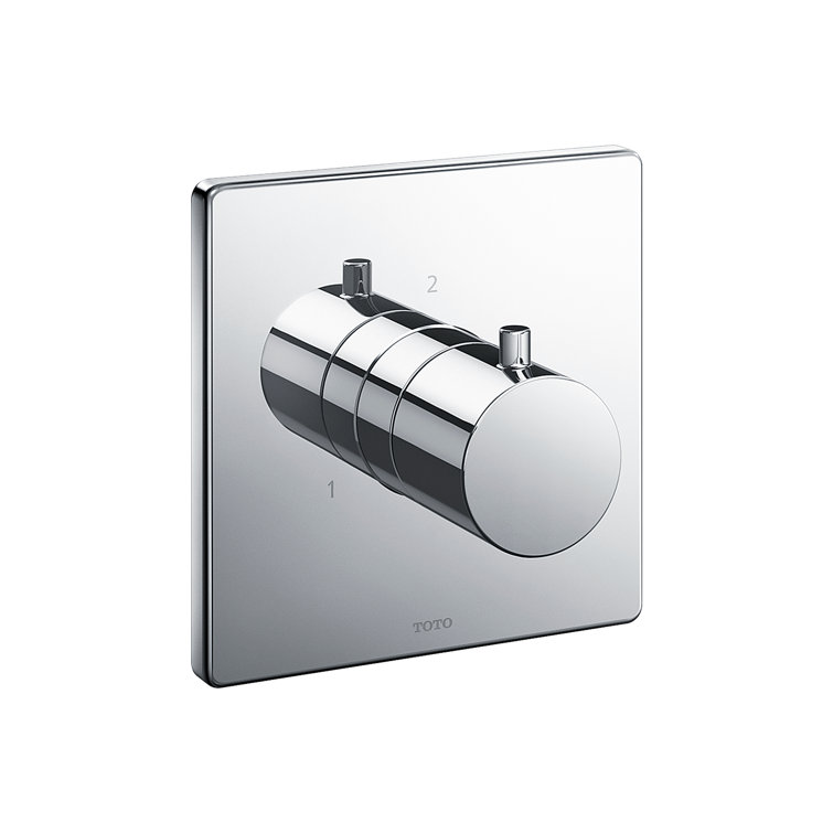 Square Two-Way Diverter Shower Trim