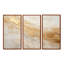 Gold White Marble Geode Magic - Marble Wall Art Print Set-111764645-111764648