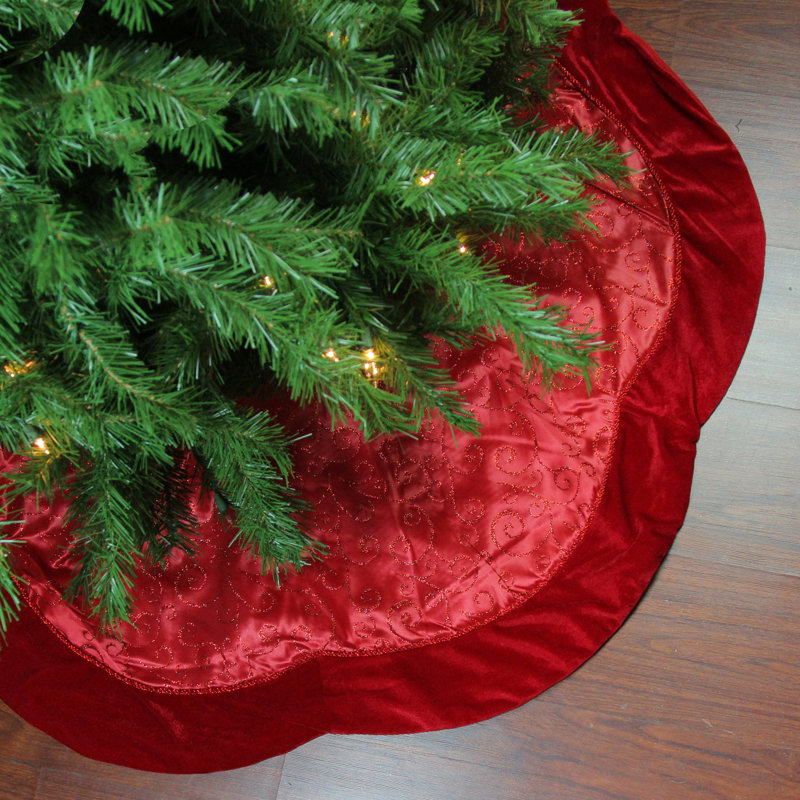Jupe d'arbre de Noël 48 po