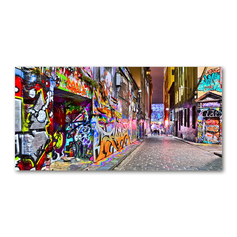 Lisset 50cm W x 100cm L Glass Peel and Stick Panel