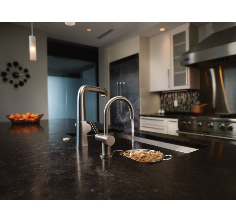 Indulge Modern Instant Hot Water Dispenser, Chrome