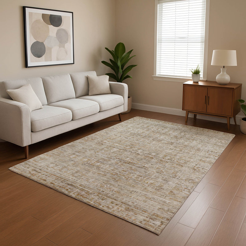 Premium Machine Washable Verlin AMF1775 Border Rug, Rectangle 8' x 10'