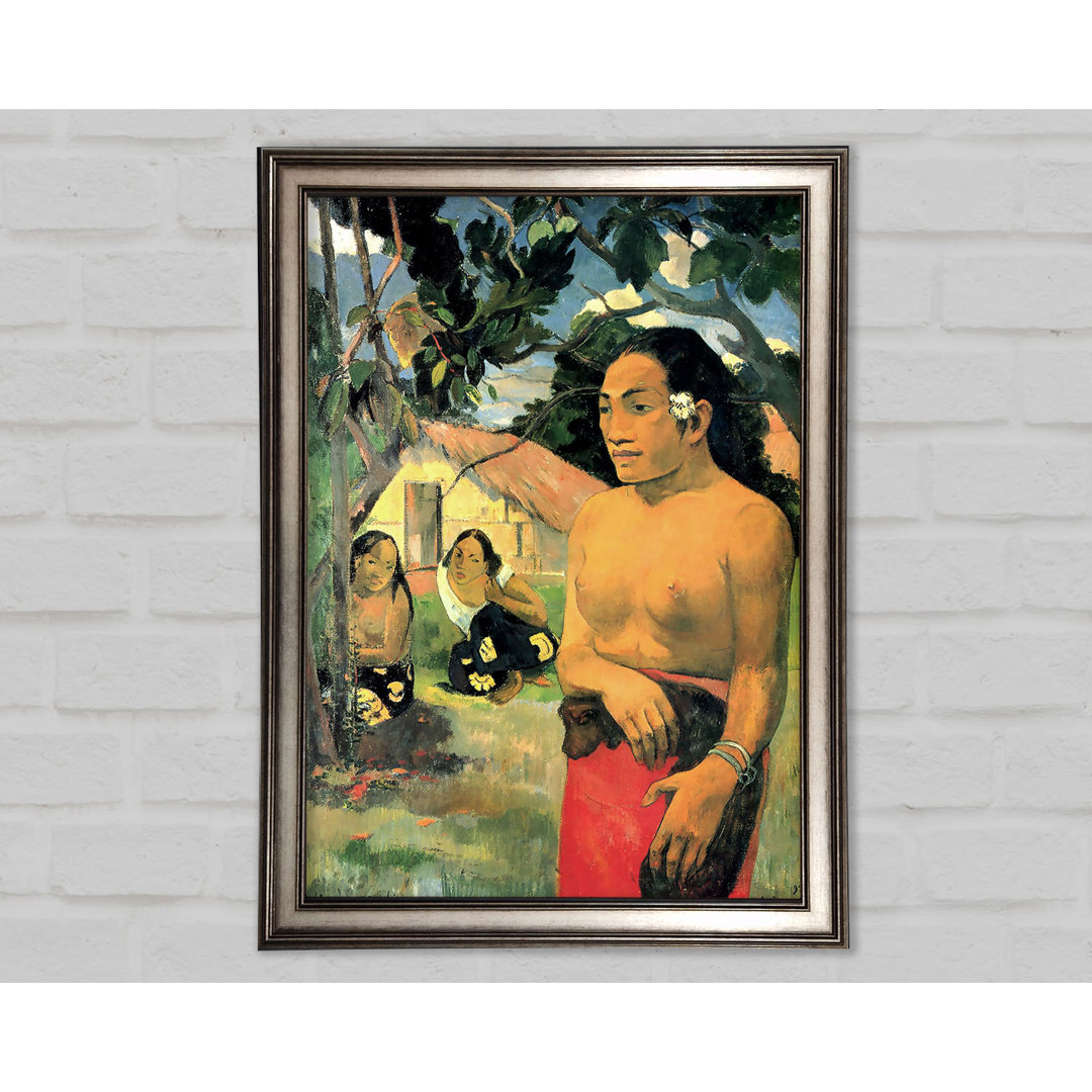 Gauguin Where Do You - Einzelner Bilderrahmen Kunstdrucke