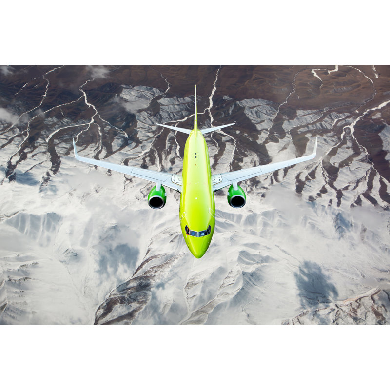 Bronxville Bronxville Passenger Plane - Wrapped Canvas Print, 30cm H x 46cm W x 3.8cm D