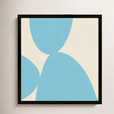 Black Ink "Blue Ink 1" Painting