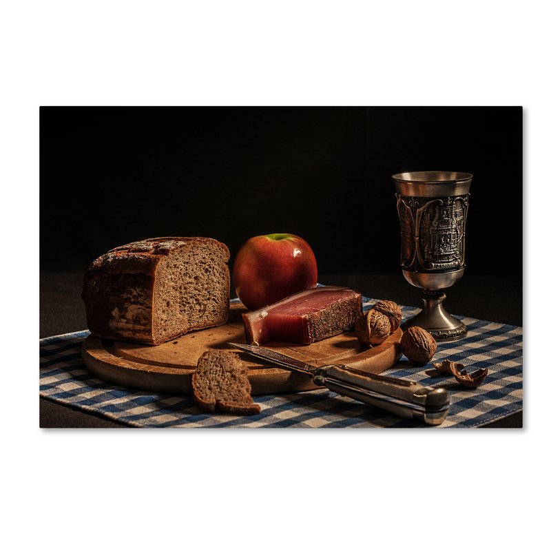 « supper », reproduction de photo sur toile tendue, H 12 po x l 19 po