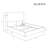 Knaresborough Upholstered Wingback Bed-1289746597-1289746602