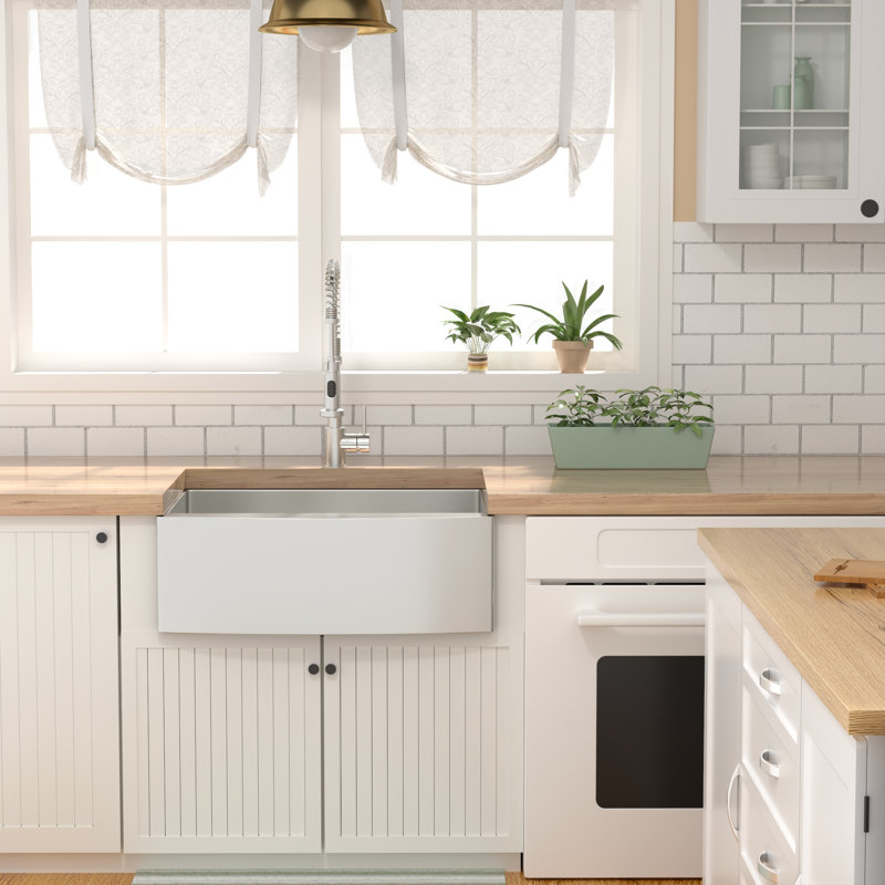 27'' L Single Bowl Stainless Steel Kitchen Sink