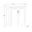 Two-Door Bathroom and Laundry Storage Cabinet with Adjustable Shelf - White Variant Product Name