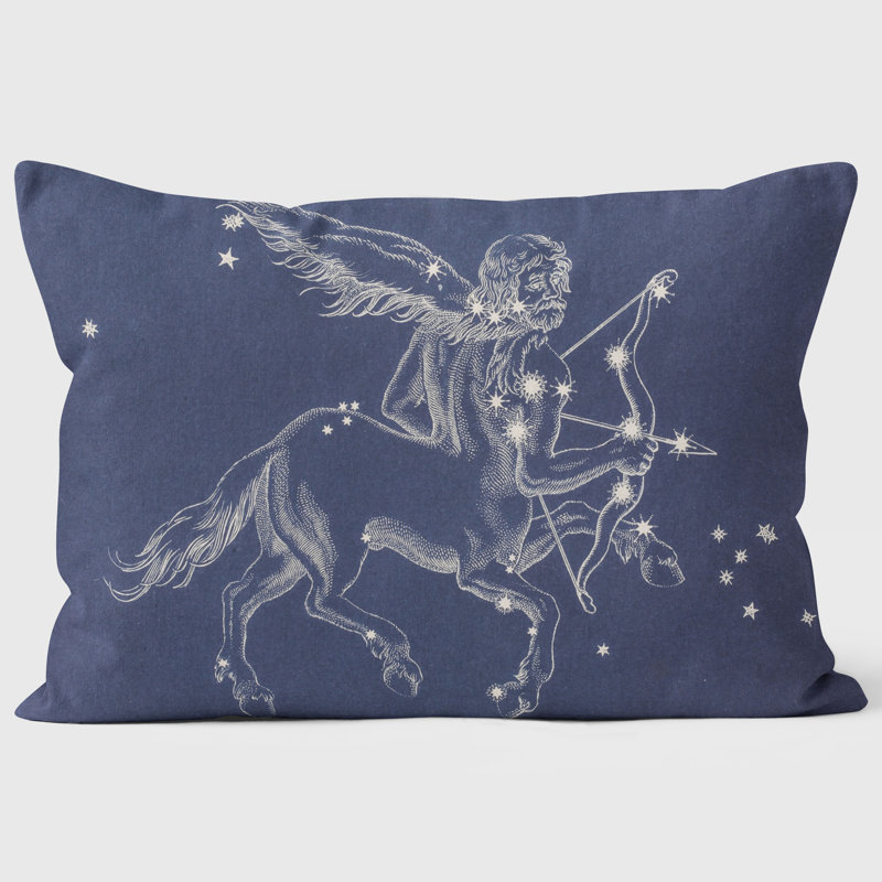Sagittarius Zodiac Sign - "Starry - Starry Night" Cushion