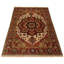Canvello Hand Made Traditional Medallion Indo Heriz Rug - 3'11'' X 5'11''