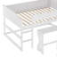 Lit mezzanine double bas pour enfants Caulkins-30985816