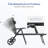 Patio Lounge Chair With Wheels Neck Pillow Aluminum Frame Adjustable