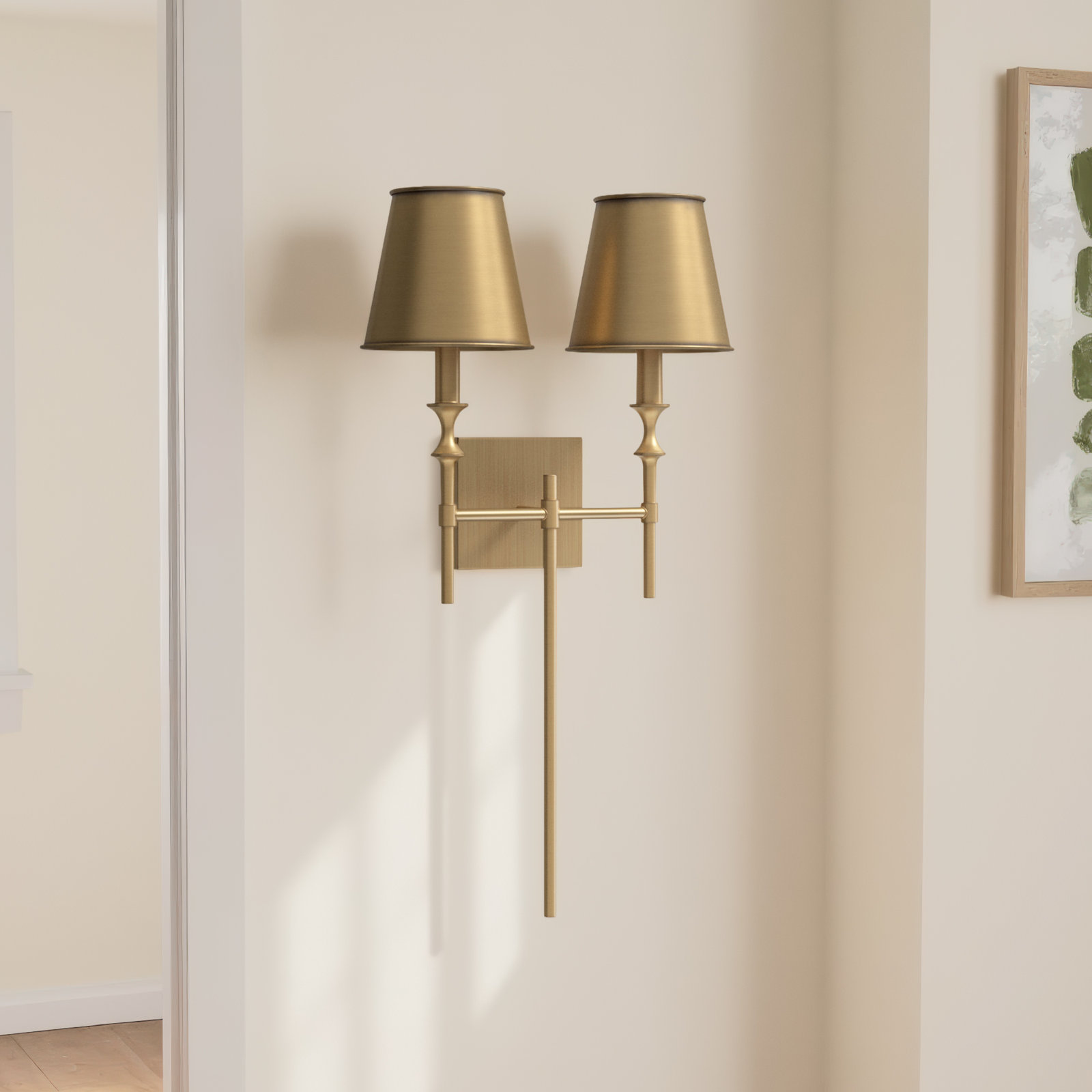 Kaydan 2-Light Wallchiere