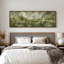 Impression sur toile extra large, "Misty Meadow Wildflowers"-1022860930-1022860931
