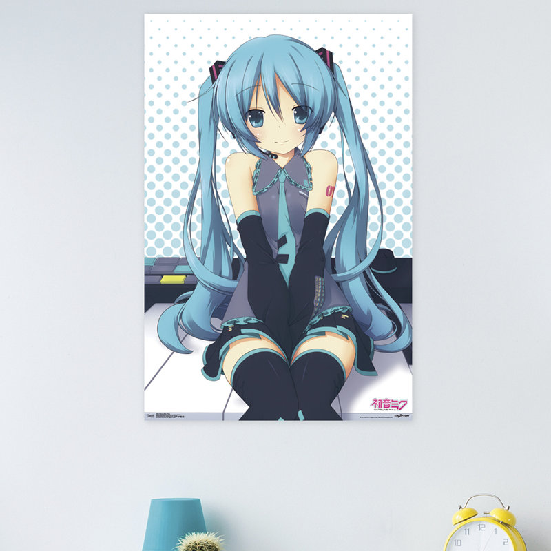 Hatsune miku-impression sur papier keys