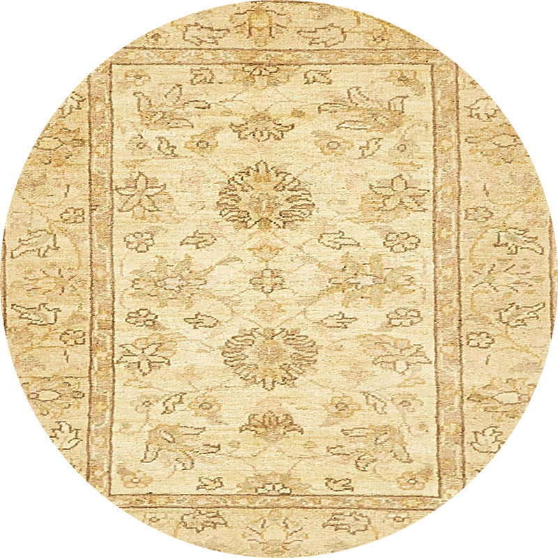 Oriental Indoor Rug, Round 8'