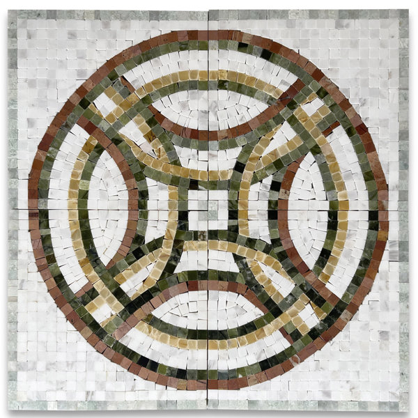 4" x 4" Marble Mosaic Sheet Wall Floor Use Tile