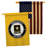Double Sided 40'' H x 28'' W Polyester House Flag