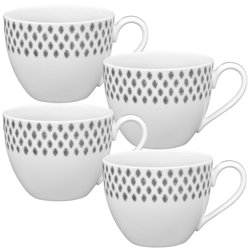 Noritake Hammock Cups, 10 oz., Gray