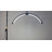 Joba 70.8" LED Half Moon Lash Light Floor Lamp for Eyelash Extension-91245630