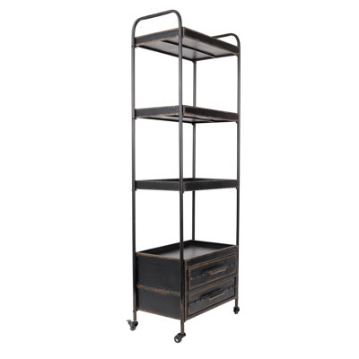 Offenes-Bücherregal Grundy 175 x 60 cm