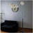 Gold 4 Square Shade Crystal Inspired Arch Floor Lamp-1800264494