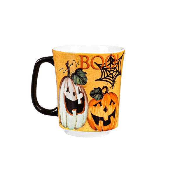 The Holiday Aisle® Cup Of Awesome, 14 OZ, Boo Pumpkins | Wayfair