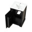 Meuble-lavabo de 20 po avec lavabo, armoire de salle de bain avec porte à fermeture douce, support de rangement et tablette réglable-824600951