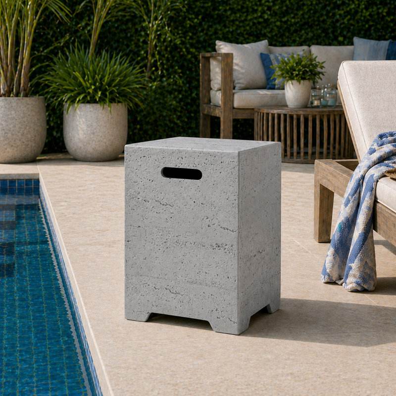 Propane Tank Cover Outdoor Side Table