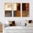 " Chocolate Brown Elementary V " 3 - Pieces-230528562-230528560