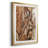Tree Texture Triptych I - Matted and Framed Under Acrylic Glass, Set of 3, Large Living Room Wall Art-69982057-69982056