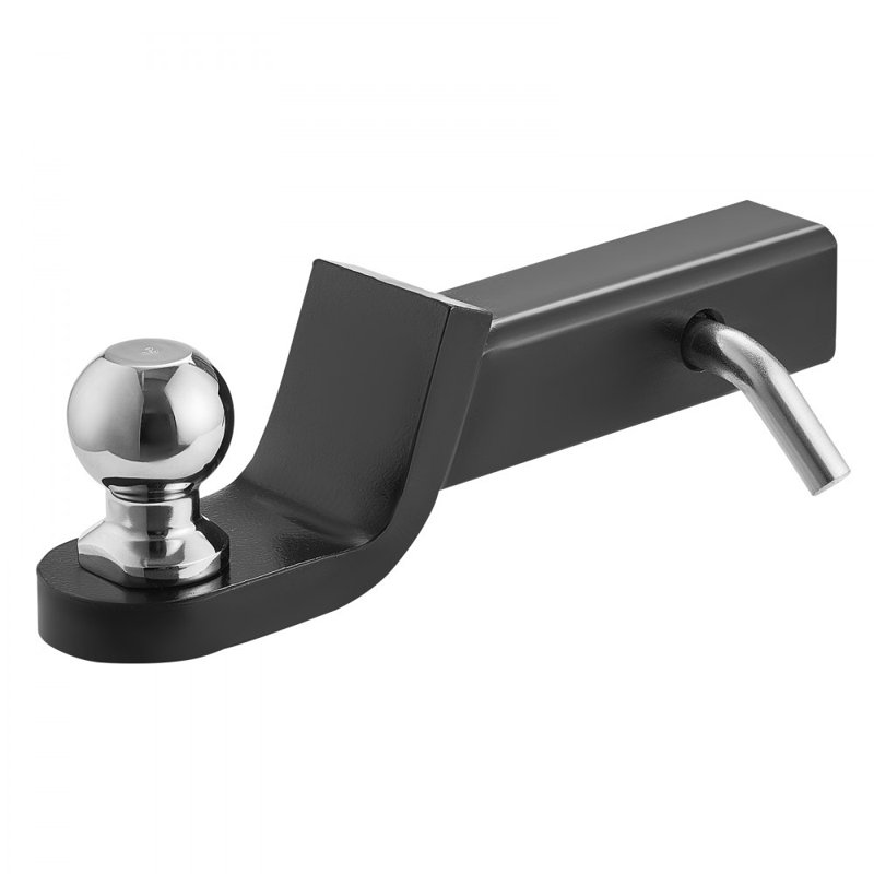 Attache de remorque 2 "Récepteur 2" Attelage de remorque à bille 7500 lbs - noir