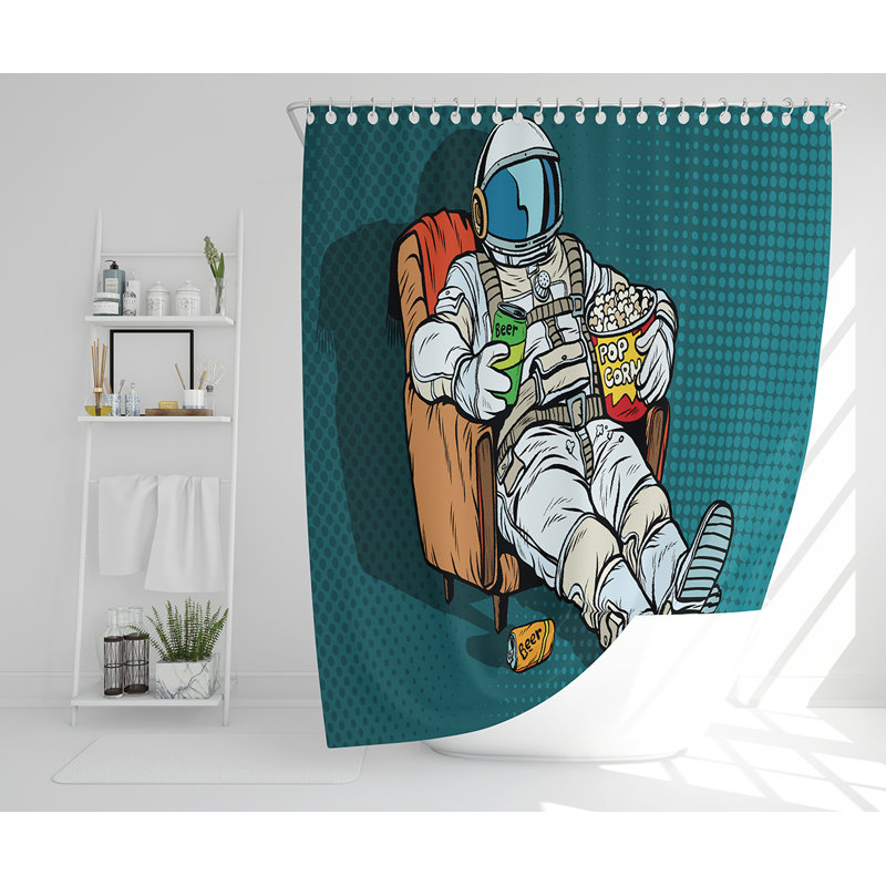 Eliyana 13 Piece Polyester Shower Curtain Set