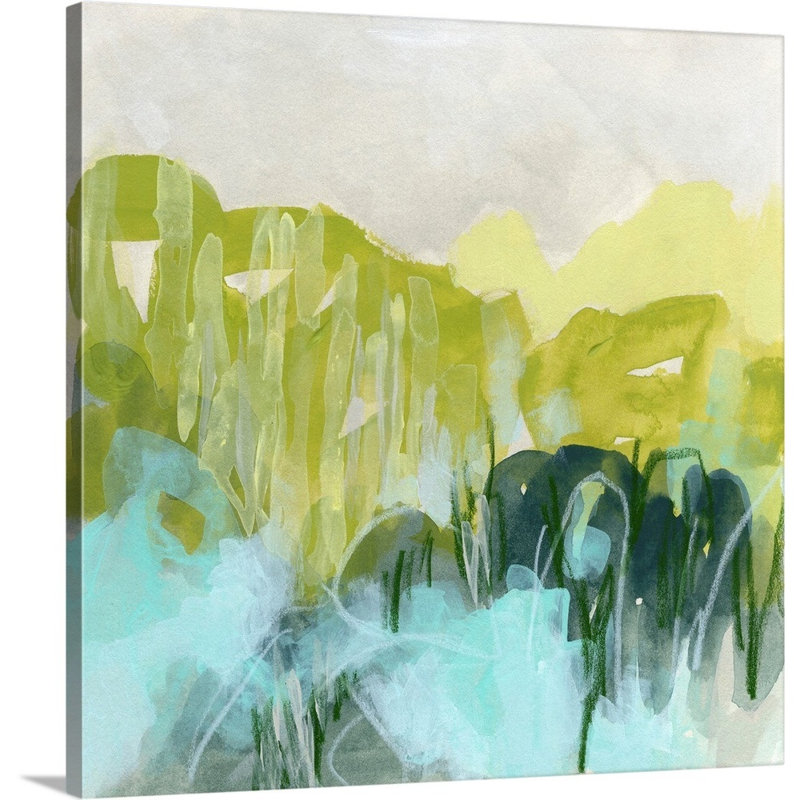 «Marsh Crest I» par June Erica Vess - reproduction de photo, Toile tendue, H 20 po x l 20 po x P 1,25 po