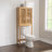 Ayden Solid Bamboo Wood Over-the-Toilet Storage