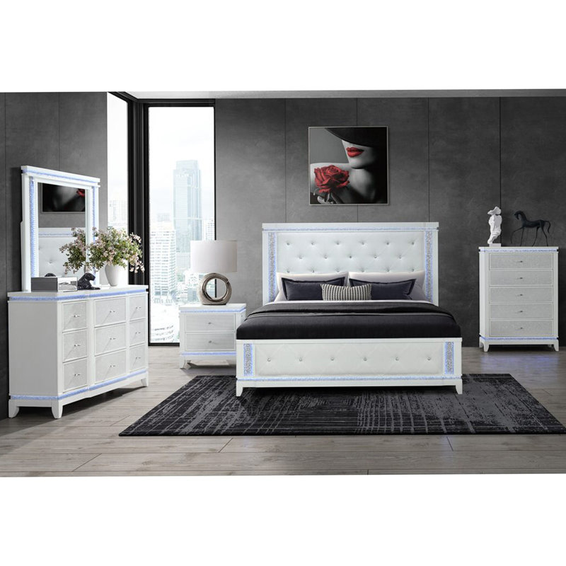 Miroir blanc ADALID