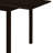 Cappuccino Dining Table with Drop Extension Leaf