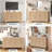 54" Wide 9 Drawer Dresser,Wooden Chest of Drawers with Fluted Wave Pattern, Metal Handles, Modern TV Stand Dresser with Curved Profile for Bedroom, Living Room, Entryway-1146324522