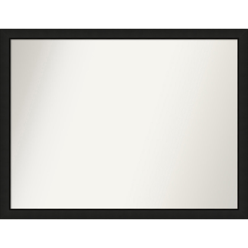 Phil Solid Wood Wall Mirror, Rectangle, 33.25" x 43.25"