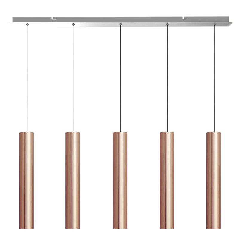 Chambery 5 - Light Kitchen Island Pendant, Copper