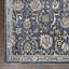 Tapis oriental bleu marine / gris Melani-8734563