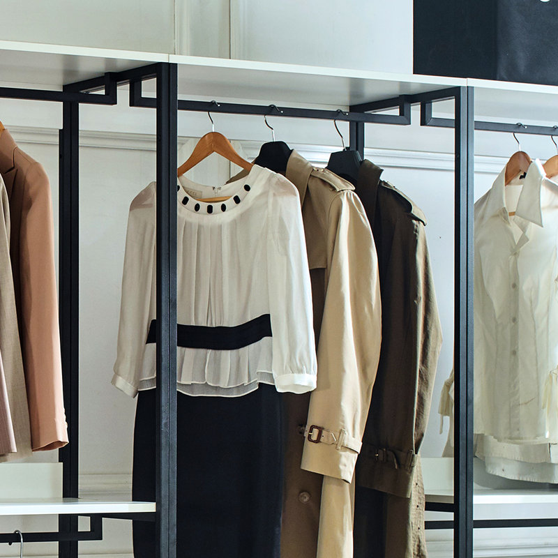 Metal Frame Closet - Extra Deep, , Heat & Water , Stain Scratch E0 Graded Deep Drawers, Modular Design