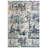 Felty Abstract Cream/Blue Area Rug-1592579374