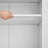 Storage Cabinet, 2-Door File Cabinet With Lock, 4 Adjustable Shelves For Office, Home-1003121702