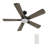  5 Blades LED Smart Ceiling Fan with Remote Control and Light Kit Included-71198861