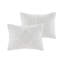 Ensemble de housse de couette géométrique en chenille capitonnée 3 pièces pour lit double / grand-117539282-117539285